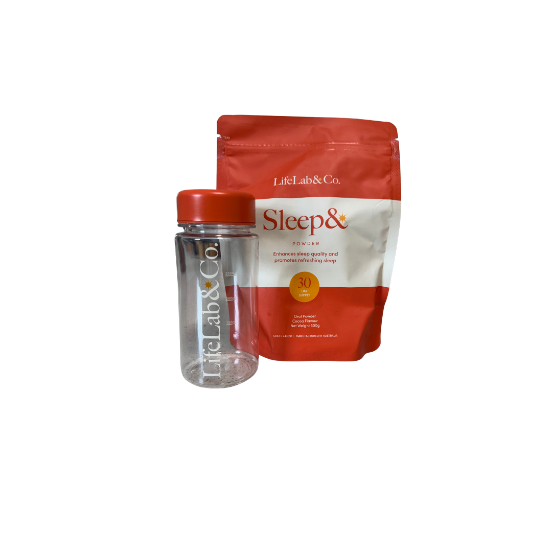 LifeLab&Co Shaker – Mix, Sip, and Sleep Better