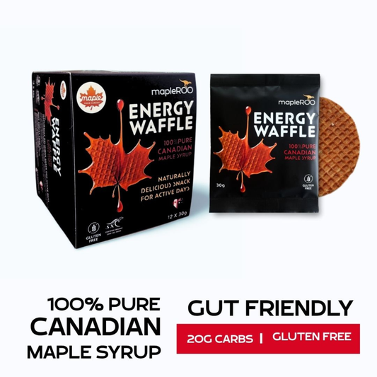 MapleRoo Energy Waffle – Maple Syrup (Gluten Free)