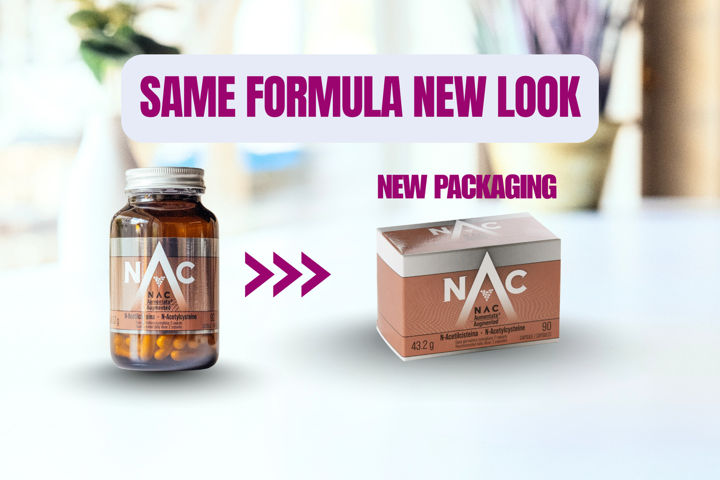 Augmented NAC Capsules – Made in Italy