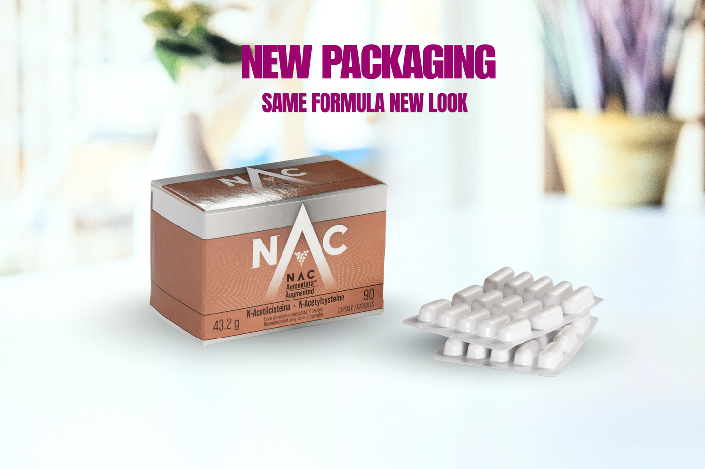 Augmented NAC Capsules – Made in Italy