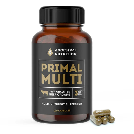 Primal Multi – Grass Fed Beef Organs (Capsules / Powder)