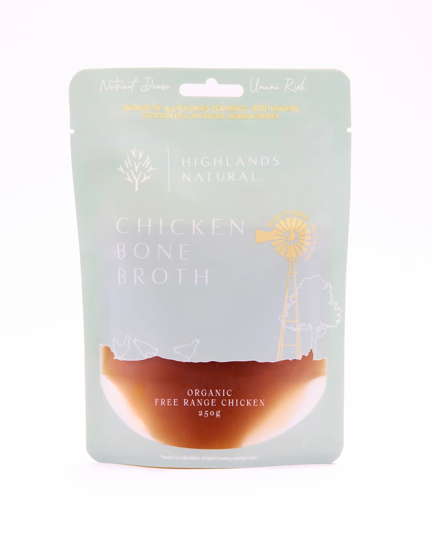 Organic Chicken Bone Broth - Highlands Natural