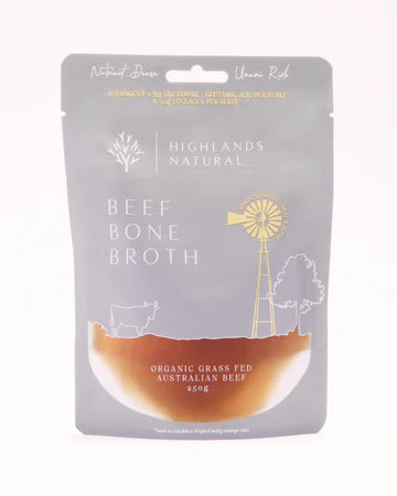 Organic Grass-Fed Beef Bone Broth - Highlands Natural