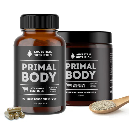 Primal Body – Grass-Fed Bovine Testicle Benefits