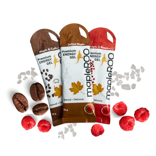 MapleRoo Energy Gels - Natural Endurance Fuel
